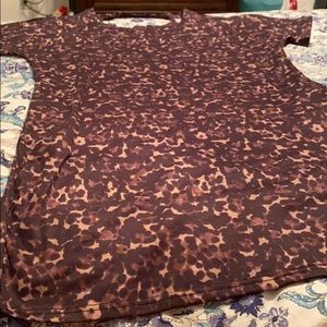 🌼 5/$20 Cheetah print flowy/over sized dressed